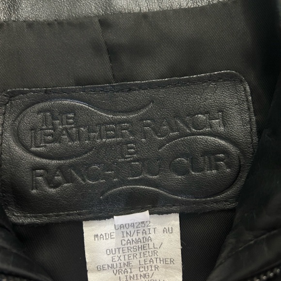 NWOT Ladies Vintage Leather Ranch Coat - Picture 6 of 15